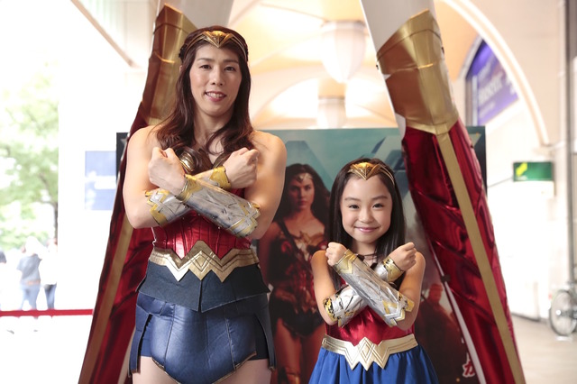 『ワンダーウーマン』名古屋イベント　(C)2017 WARNER BROS. ENTERTAINMENT INC.AND RATPAC-DUNEENTERTAINMENT LLC