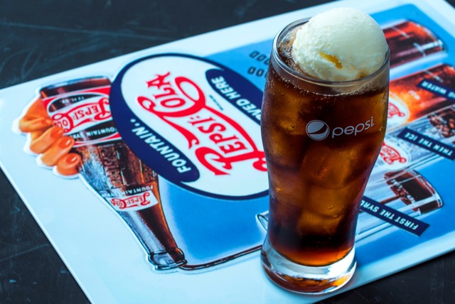 東京マリオットホテル「Speakeasy Cocktail」＿Pepsi Float ペプシフロート