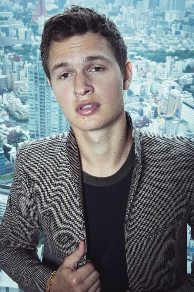 アンセル・エルゴート『ベイビー・ドライバー』／photo：You Ishii