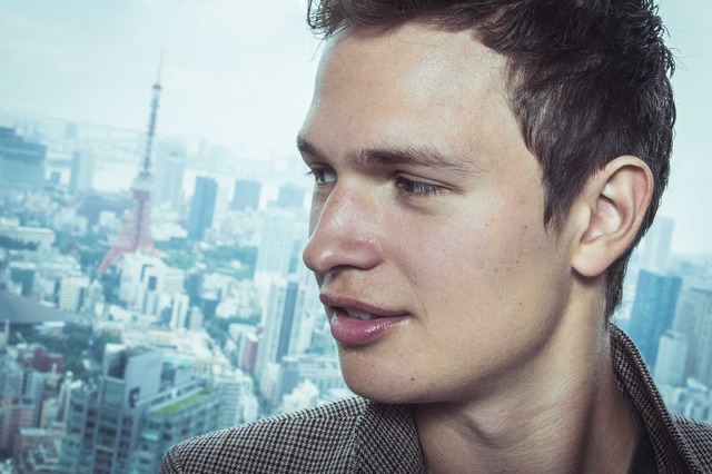 アンセル・エルゴート『ベイビー・ドライバー』／photo：You Ishii