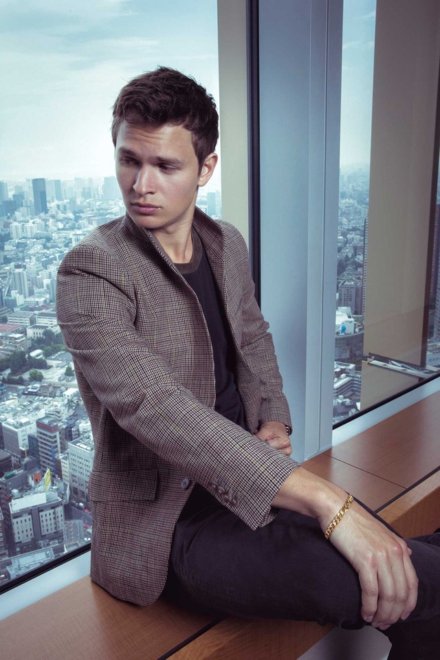 アンセル・エルゴート『ベイビー・ドライバー』／photo：You Ishii