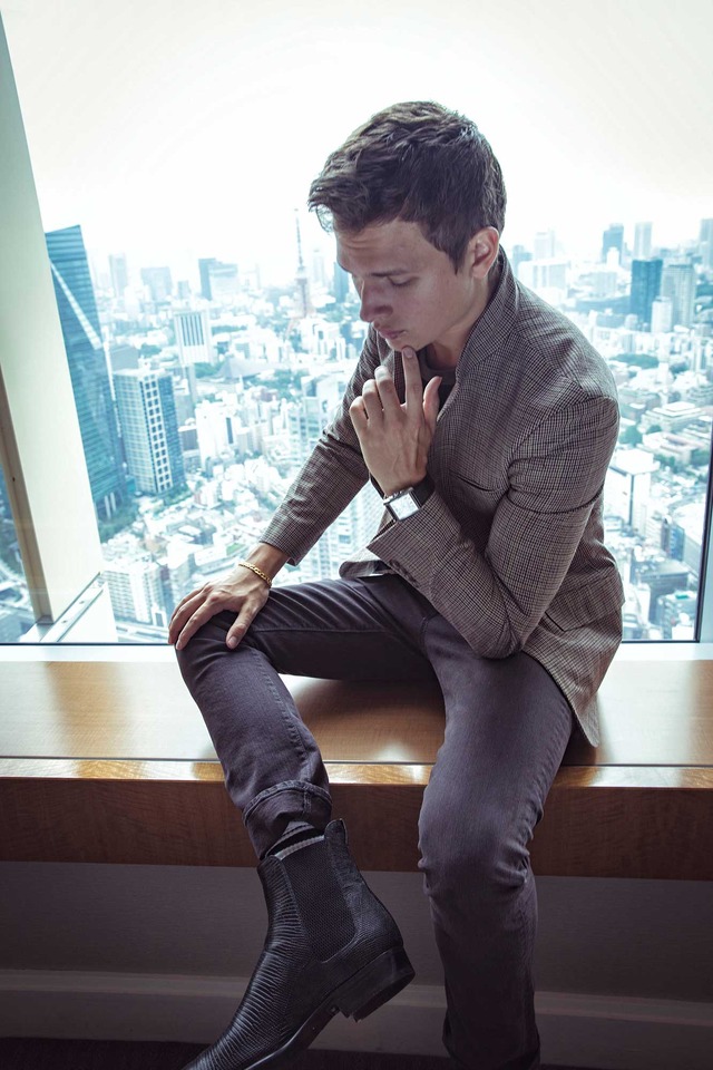 アンセル・エルゴート『ベイビー・ドライバー』／photo：You Ishii