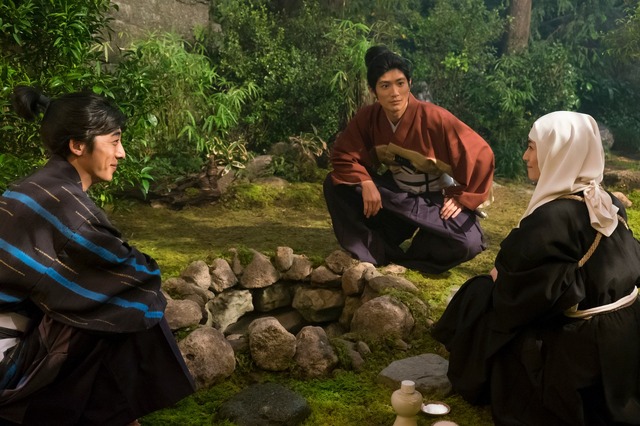 直虎と直親と政次(C) 2017 NHK