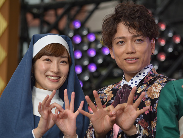 山崎育三郎＆高梨臨「あいの結婚相談所」の制作記者会見