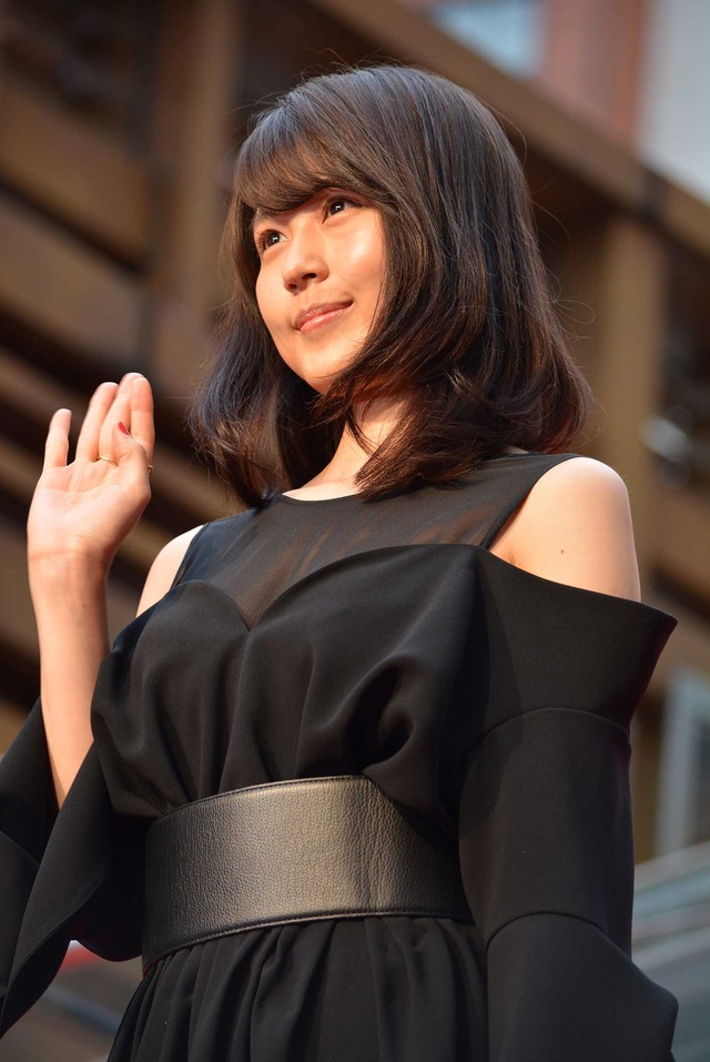 有村架純／『ナラタージュ』レッドカーペット