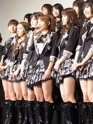 『DOCUMENTARY of AKB48 to be continued』初日舞台挨拶　photo：Yoko Saito