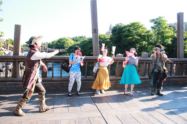 「ゲストを一人前の海賊にする参加型のアトモスフィア･エンターテイメント」