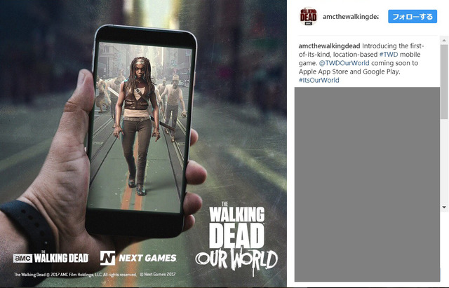 -(C)amcthewalkingdeadのInstagram