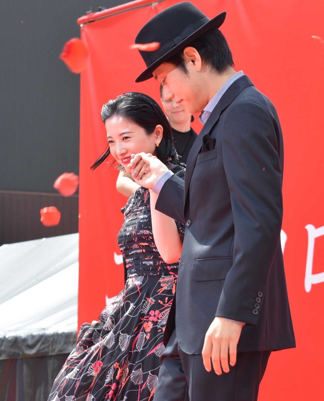 吉高由里子＆松山ケンイチ／『ユリゴコロ』レッドカーペットイベント