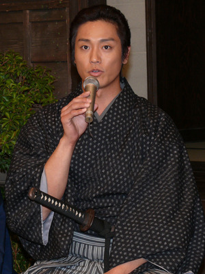 「新撰組血風録」スタジオ取材会