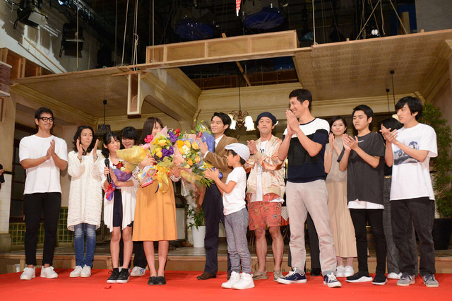 NHK連続テレビ小説「ひよっこ」クランクアップ会見取材会