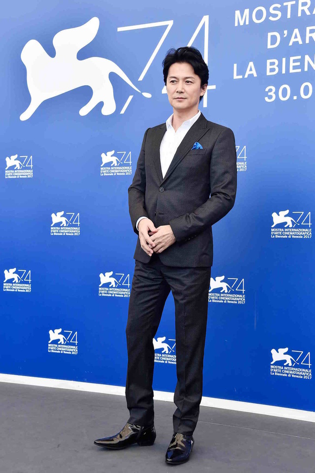 『三度目の殺人』in ヴェネチア国際映画祭　（C）2017フジテレビジョン　アミューズ　ギャガ