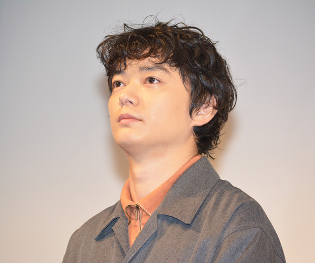 染谷将太／「予兆 散歩する侵略者」の完成披露試写会＆舞台挨拶