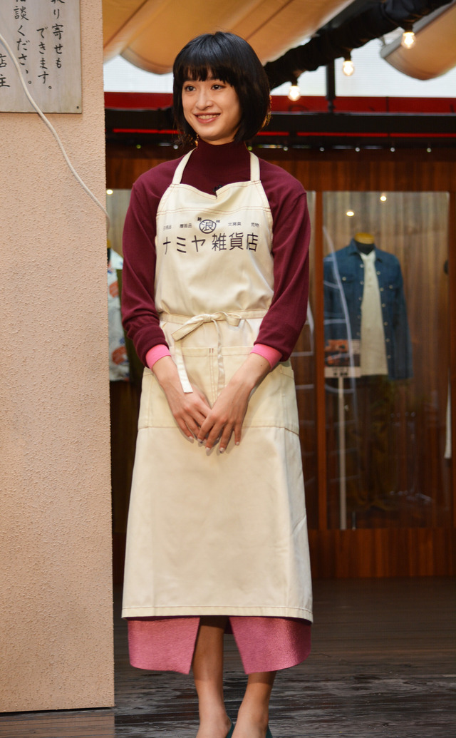 門脇麦／『ナミヤ雑貨店の奇蹟』開店セレモニー