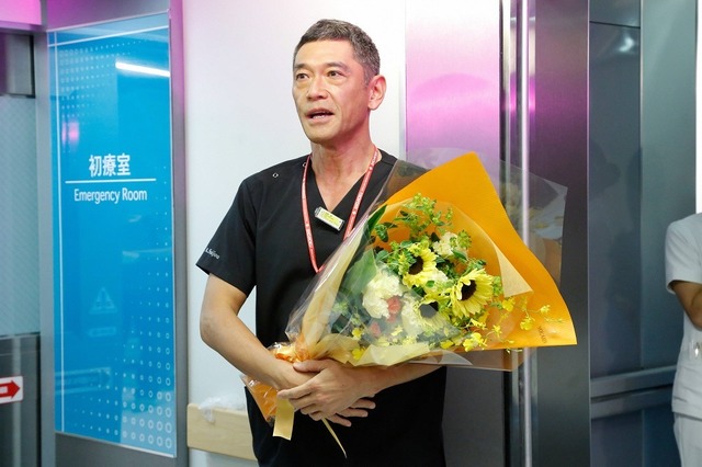 西条 章 ・・・ 杉本哲太「コード・ブルー～ドクターヘリ緊急救命～THE THIRD SEASON」(C)フジテレビ