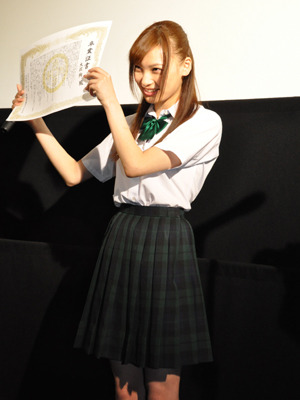 『ケータイ刑事 THE MOVIE3 モーニング娘。救出大作戦！〜パンドラの箱の秘密』初日舞台挨拶