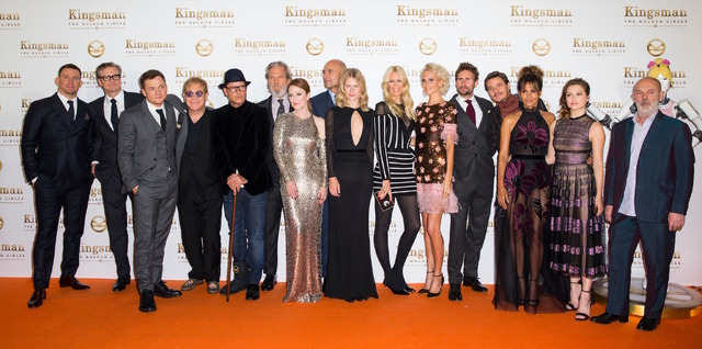 『キングスマン：ゴールデン・サークル』in ロンドン （C）2017 Twentieth Century Fox Film Corporation
