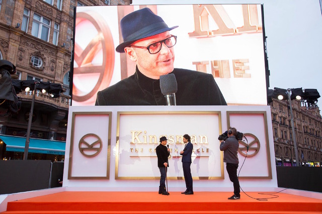 『キングスマン：ゴールデン・サークル』in ロンドン （C）2017 Twentieth Century Fox Film Corporation