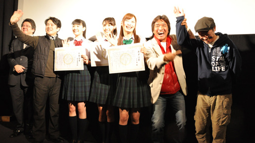 『ケータイ刑事 THE MOVIE3 モーニング娘。救出大作戦！〜パンドラの箱の秘密』初日舞台挨拶