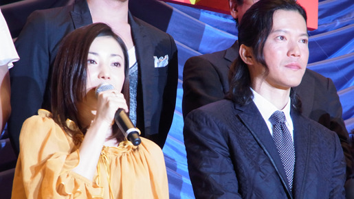 『ジーン・ワルツ』初日舞台挨拶　photo：Yoko Saito