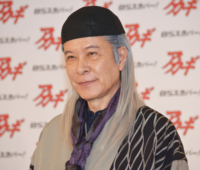 鹿賀丈史／BSスカパー！ オリジナル連続ドラマ「アカギ 竜崎・矢木編／市川編」製作発表会