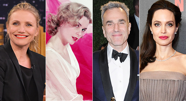 グレース・ケリー＆キャメロン・ディアス＆アンジェリーナ・ジョリー＆ダニエル・デイ＝ルイス-(C)Getty Images