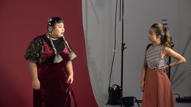 大瀧彩乃（スタイリスト）「セブンルール」ロケ写真