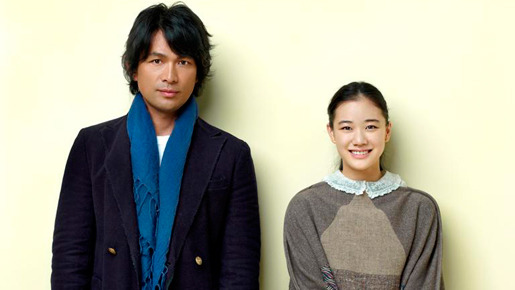 『洋菓子店コアンドル』江口洋介×蒼井優　photo：Tadayuki Minamoto