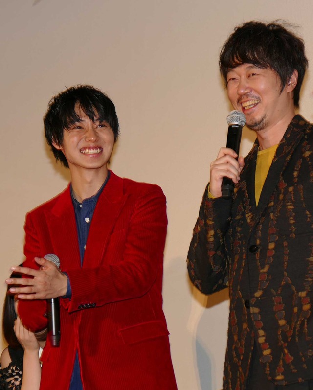 山崎賢人＆新井浩文／『斉木楠雄のΨ難』完成披露試写会