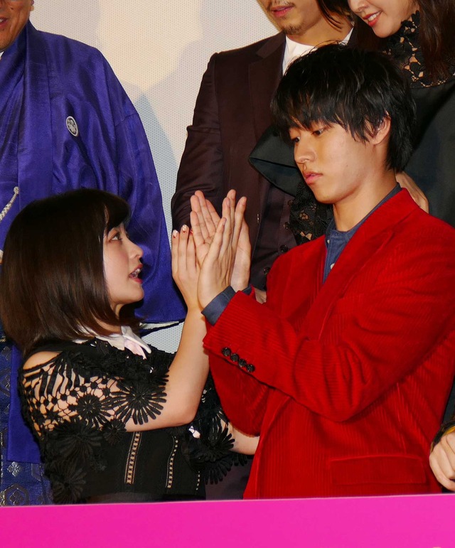 橋本環奈＆山崎賢人／『斉木楠雄のΨ難』完成披露試写会