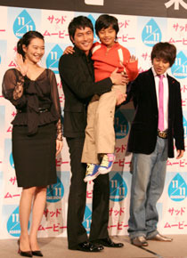 『Sad Movie ＜サッド・ムービー＞』チョン・ウソン、チャ・テヒョン、シン・ミナ、ヨ・ジング来日記者会見　サブ２