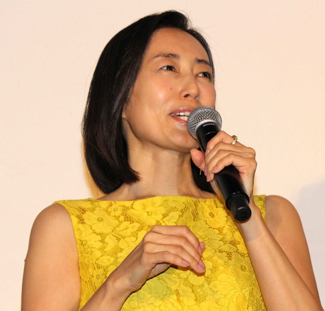 木村多江／『あゝ、荒野 前篇』初日舞台挨拶