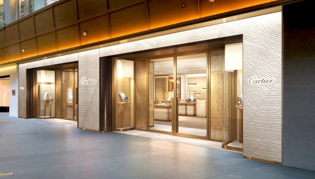 カルティエブティック六本木ヒルズ店　外観