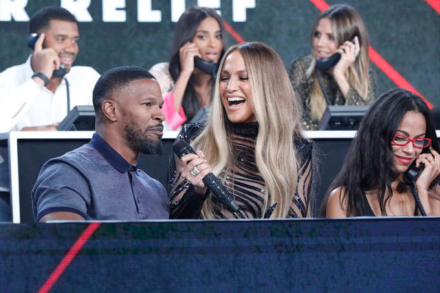 ジェニファー・ロペスほかチャリティ・ライブ「One Voice: Somos Live! A Concert For Disaster Relief」-(C)Getty Images