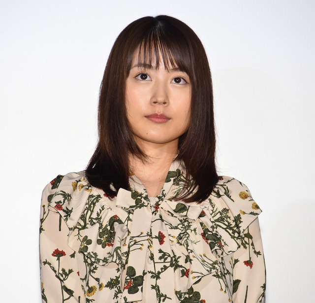 有村架純『ナラタージュ』大ヒット御礼舞台挨拶