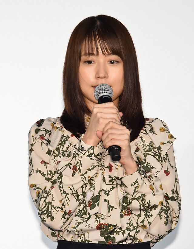 有村架純『ナラタージュ』大ヒット御礼舞台挨拶