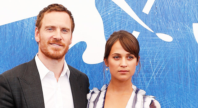 アリシア・ヴィキャンデル＆マイケル・ファスベンダー-(C)Getty Images