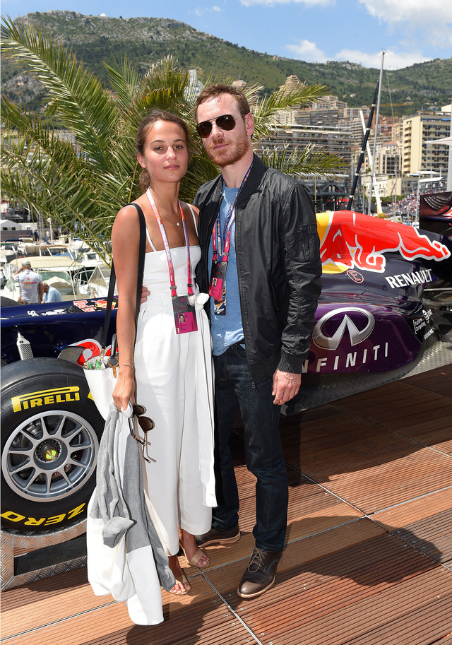 アリシア・ヴィキャンデル＆マイケル・ファスベンダー-(C)Getty Images