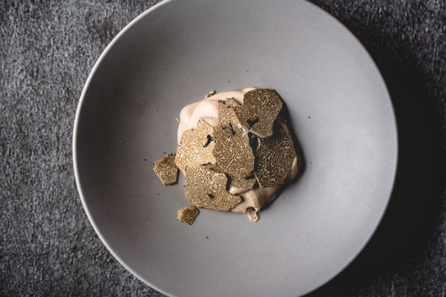 ハンガリー産フォアグラのモンブラン／「Stellato（ステラート）」