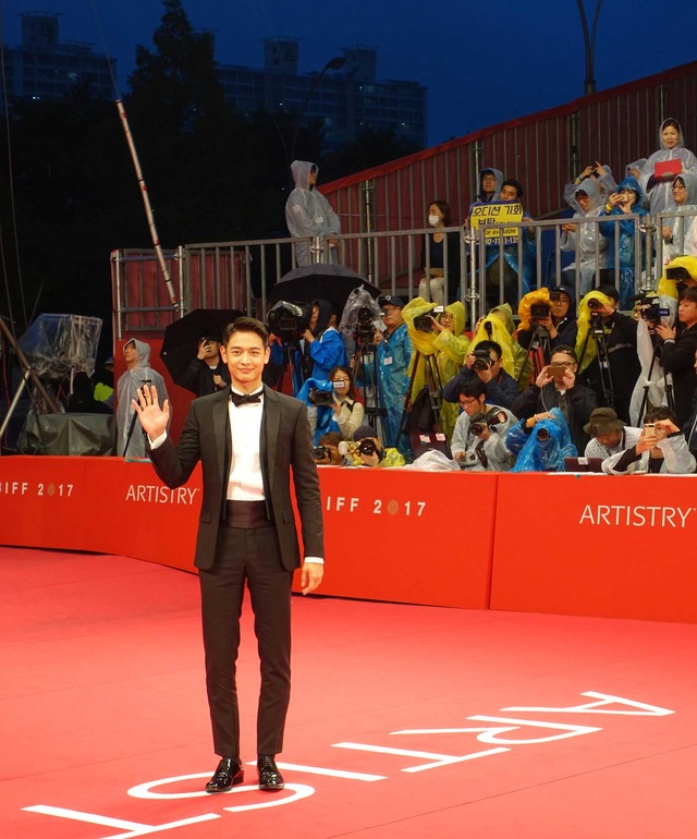 「SHINee」ミンホ／釜山国際映画祭(C)Ayako Ishizu