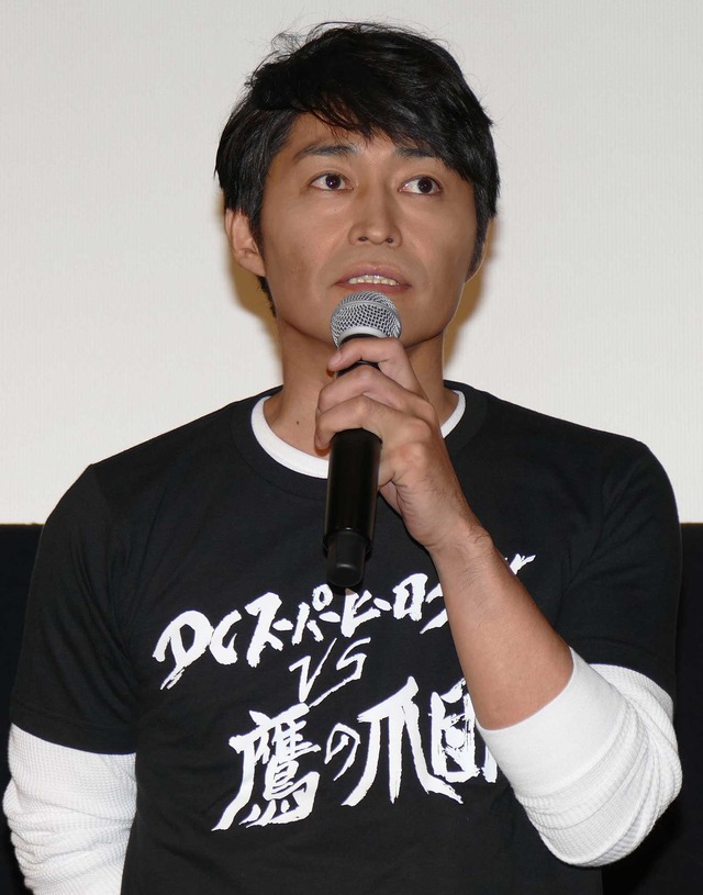 安田顕／『DCスーパーヒーローズvs鷹の爪団』初日舞台挨拶