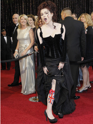 足元にはユニオンジャックが -(C) Reuters/AFLO