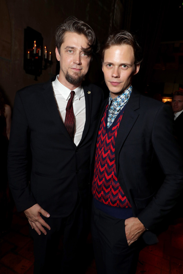 アンディ・ムスキエティ監督＆ビル・スカルスガルド／『IT／イット “それ”が見えたら、終わり。』(C)2017 WARNER BROS. ENTERTAINMENT INC. AND RATPAC-DUNE ENTERTAINMENT LLC. ALL RIGHTS RESERVED.