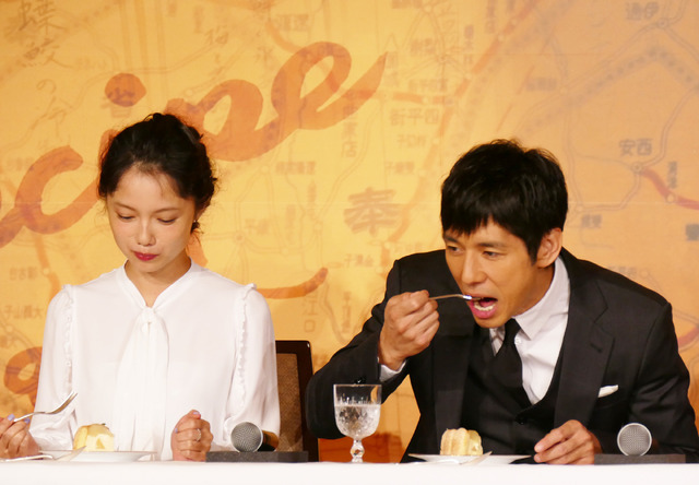 宮崎あおい＆西島秀俊／『ラストレシピ ～麒麟の舌の記憶～』公開記念イベント