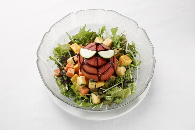 スパイダーコブサラダ「マーベル・カフェ」