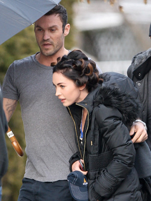 ミーガン・フォックスとブライアン・オースティン・グリーン -(C) Splash/AFLO