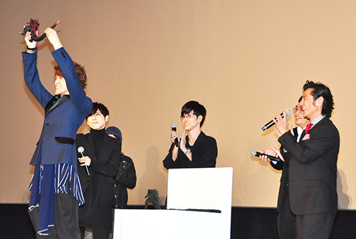 梶裕貴＆宮野真守＆櫻井孝宏＆松尾諭＆津田寛治／『GODZILLA 怪獣惑星』完成披露試写会