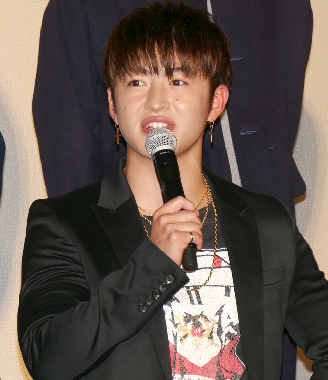 佐野玲於／『HiGH＆LOW THE MOVIE 3／FINAL MISSION』“第2弾”完成披露試写会