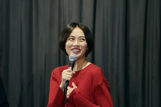 『南瓜とマヨネーズ』初日舞台挨拶（C）魚喃キリコ/祥伝社・2017『南瓜とマヨネーズ』製作委員会