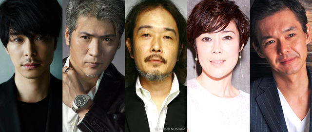 「都庁爆破！」キャスト陣（リリー・フランキー（C）HIROSHI NOMURA）